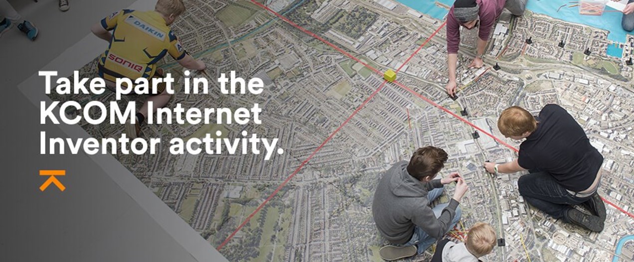 Take part in the KCOM Internet Inventor activity