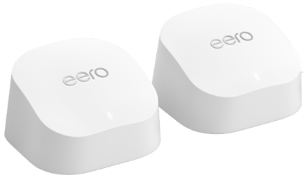 Two eero 6+ routers