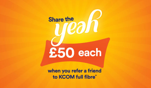 Share the yeah - refer a friend thumbnail