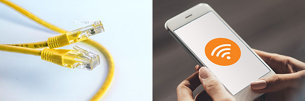 ConnectEthernetorWireless