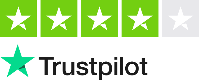 Trustpilot star rating image