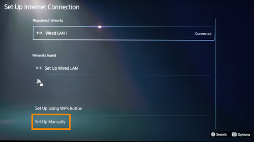 How to connect a PS5 to the internet