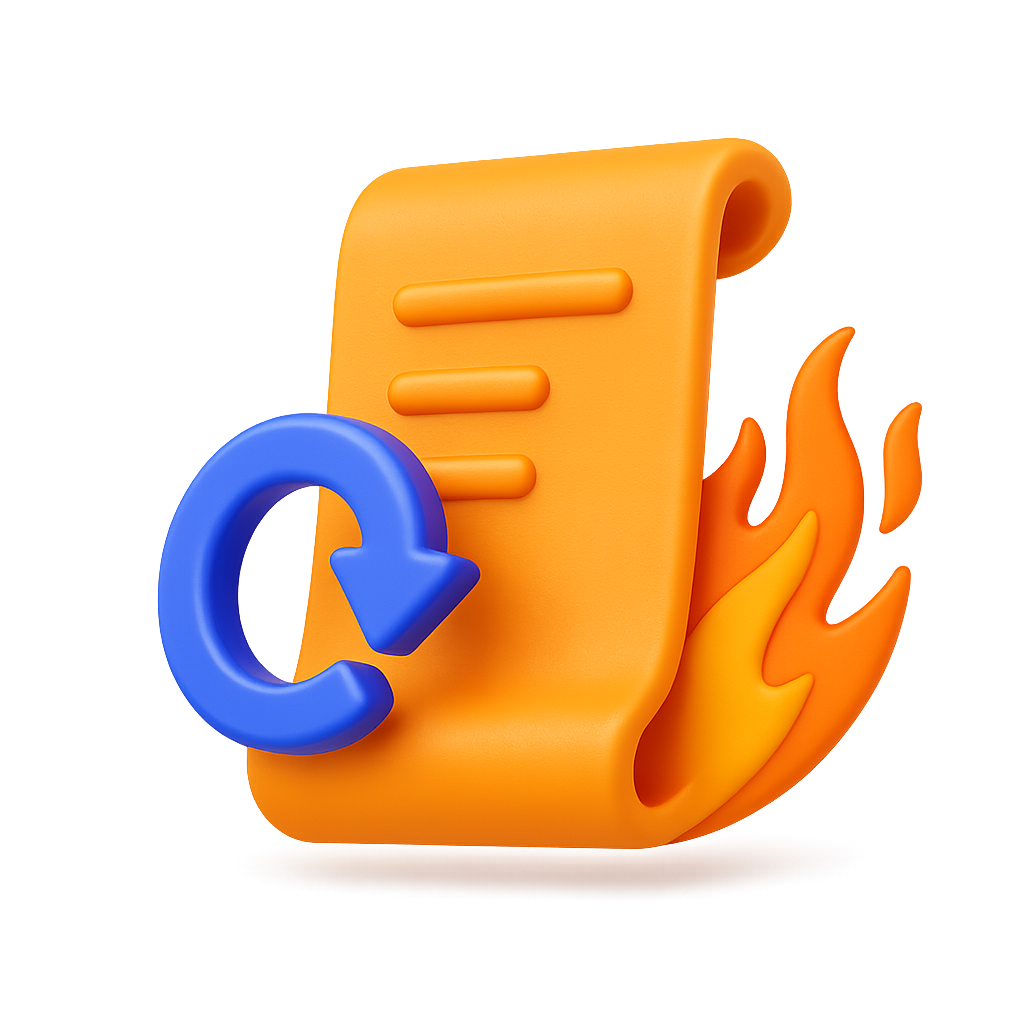 Contract with rolling symbol