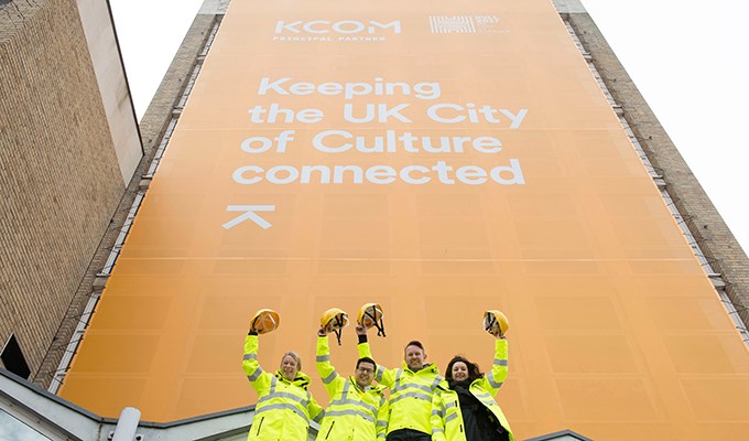 KCOM unveiled as Principal Communications Partner of Hull UK City of Culture 2017