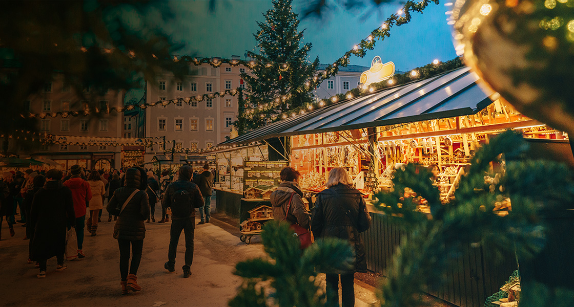 Christmas market open for business