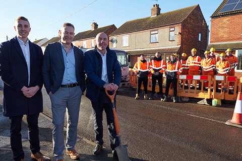 Josh Walshe,  Neil Bartholomew and Rob Waltham