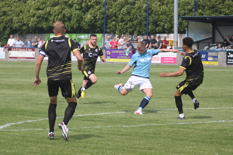 Action from the KCOM Charity Shield