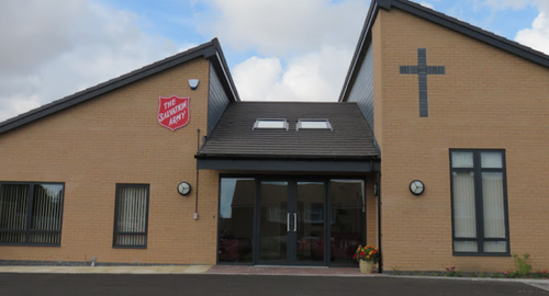 The Salvation Army building in Barton