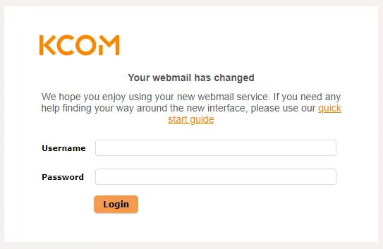 Webmail Login