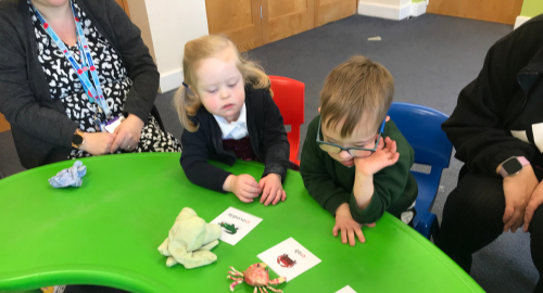 Children at a Downright Special group