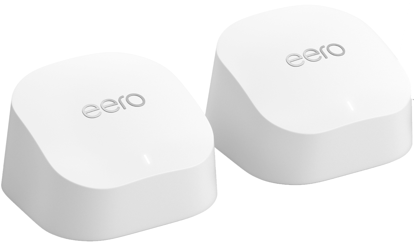 Two eero 6+ routers
