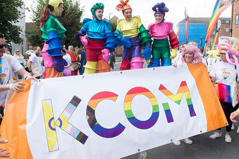 KCOM at Pride in Hull