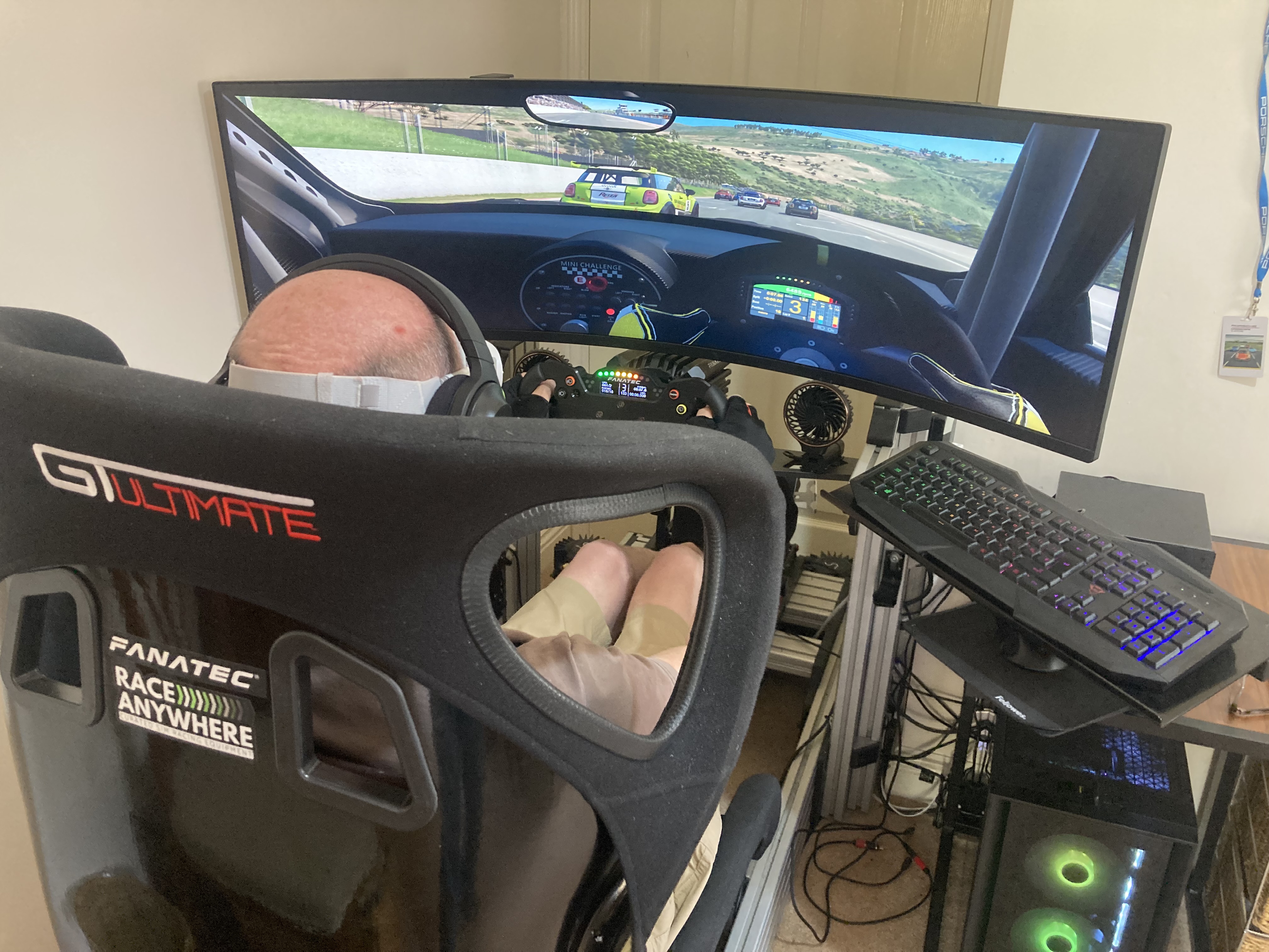 Racing ahead - Martin taking on the world
