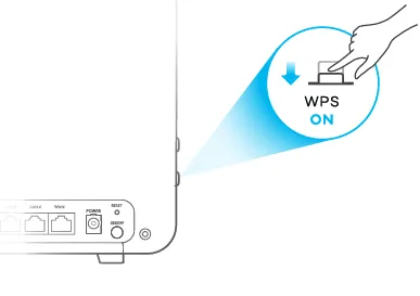 Connecting Devices WPS Button