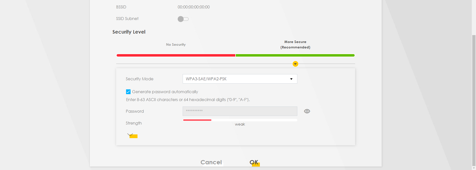 Guest AP Password