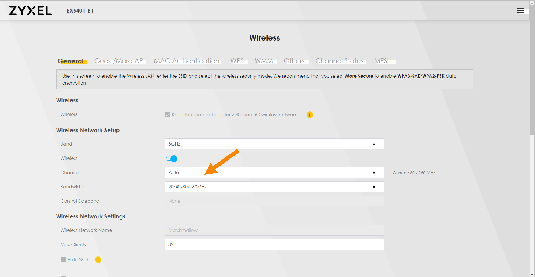 Wi-Fi Channel