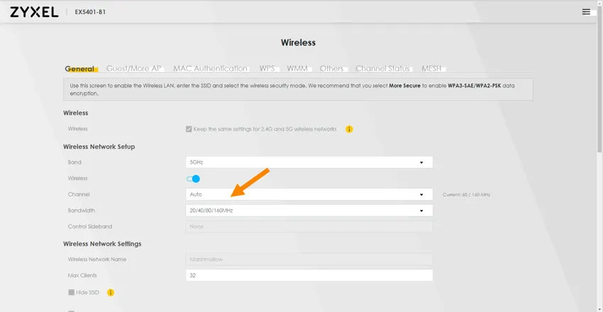 Wi-Fi Channel