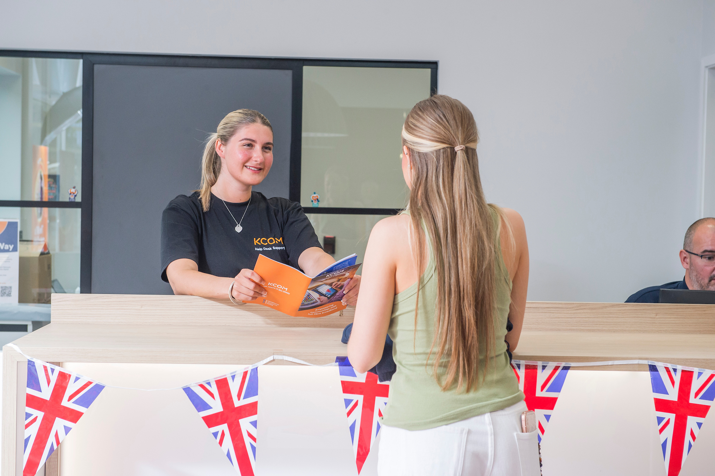 KCOM's Hull city centre shop is open to the public