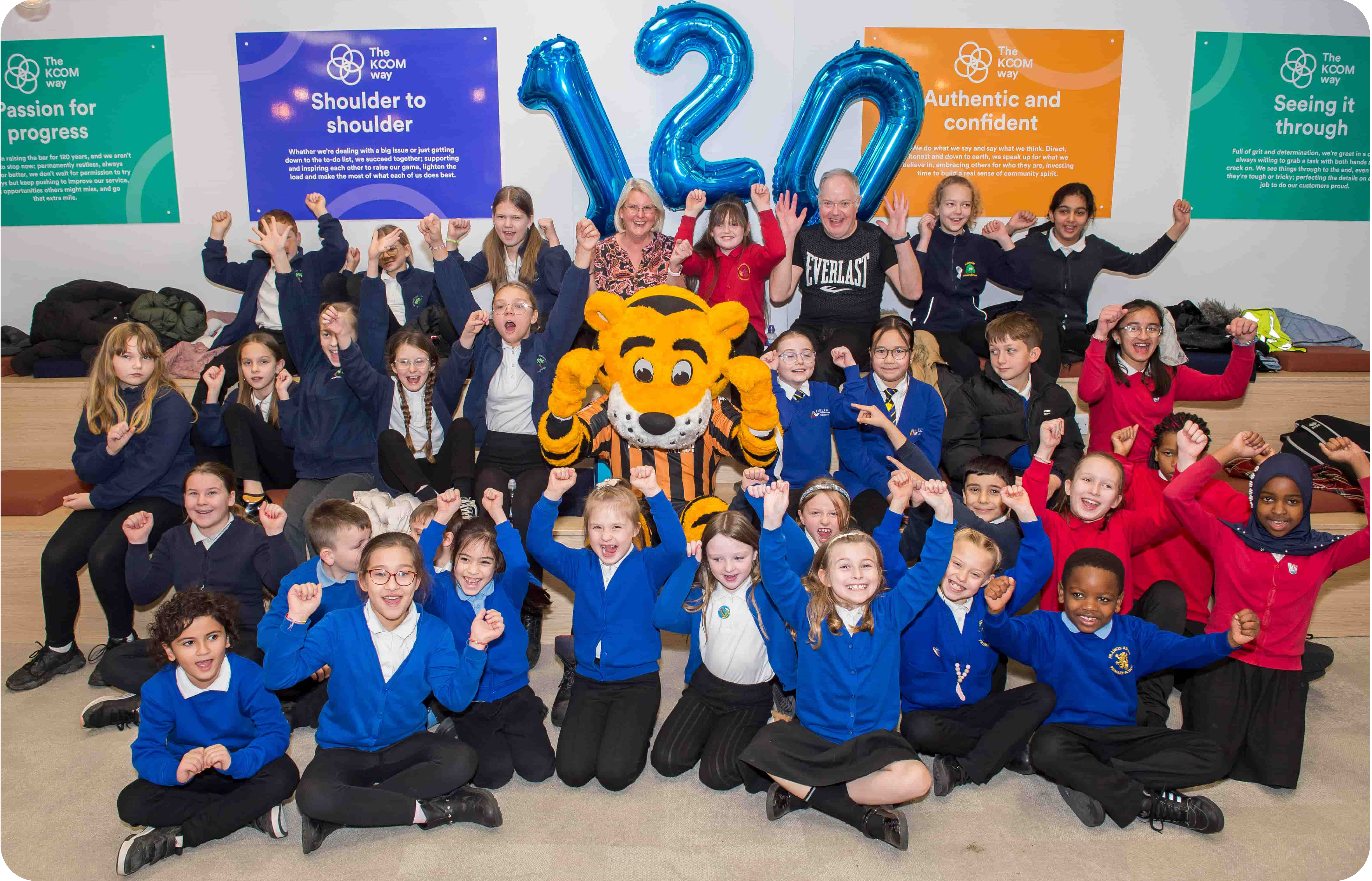 KCOM 120 year celebration photo