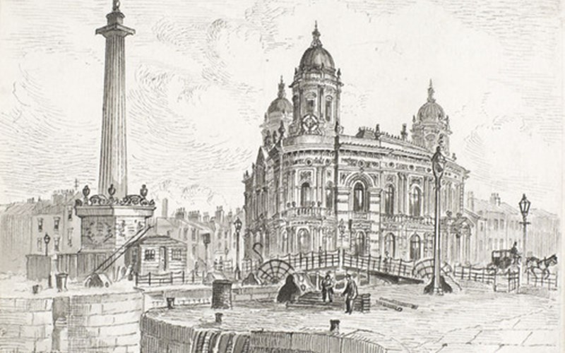 Illustration of the William Wilberforce monument