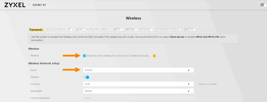 Wi-Fi Separation