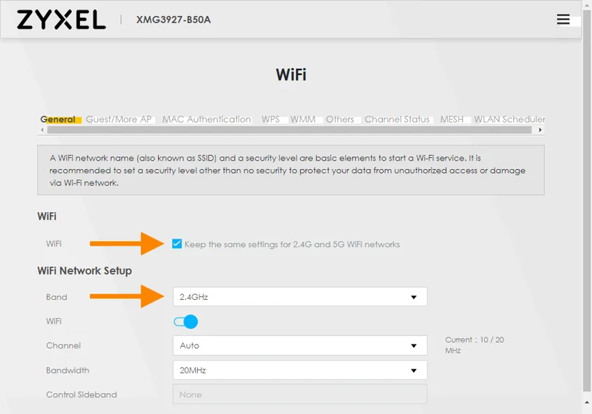 Wi-Fi Separation