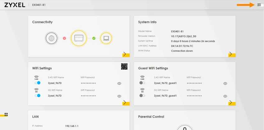 Menu Button