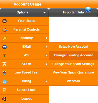 Change Email