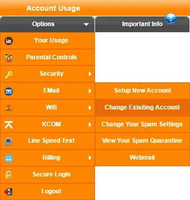 Change Email