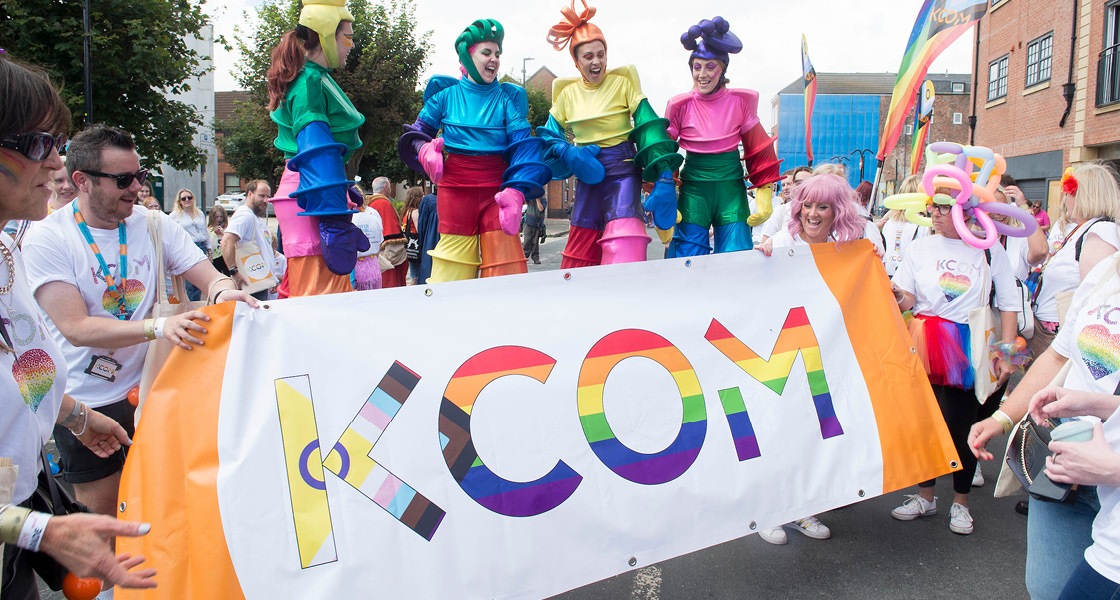 KCOM at Pride in Hull