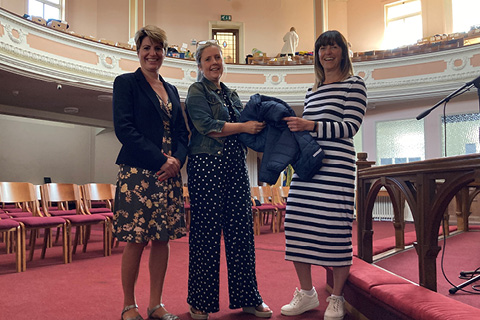 Emma Hardy, Susie Steel and  Louise Babych