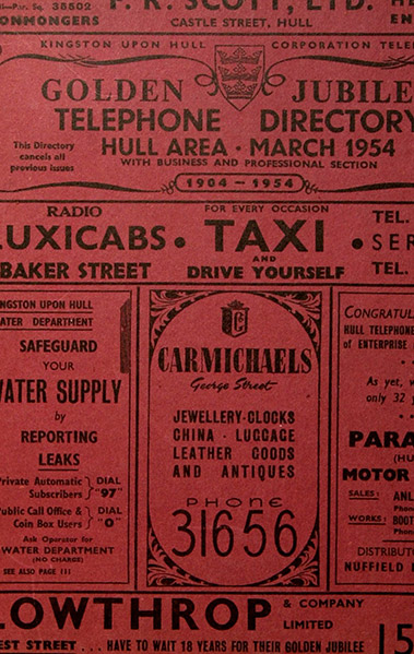 1954 - Celebrating our Golden Jubilee.