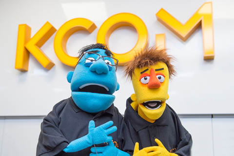 KCOM Fuzzfeed Puppets